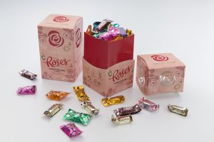 New limited edition Cadbury Roses box uniquely designed by Opal and Mondelez