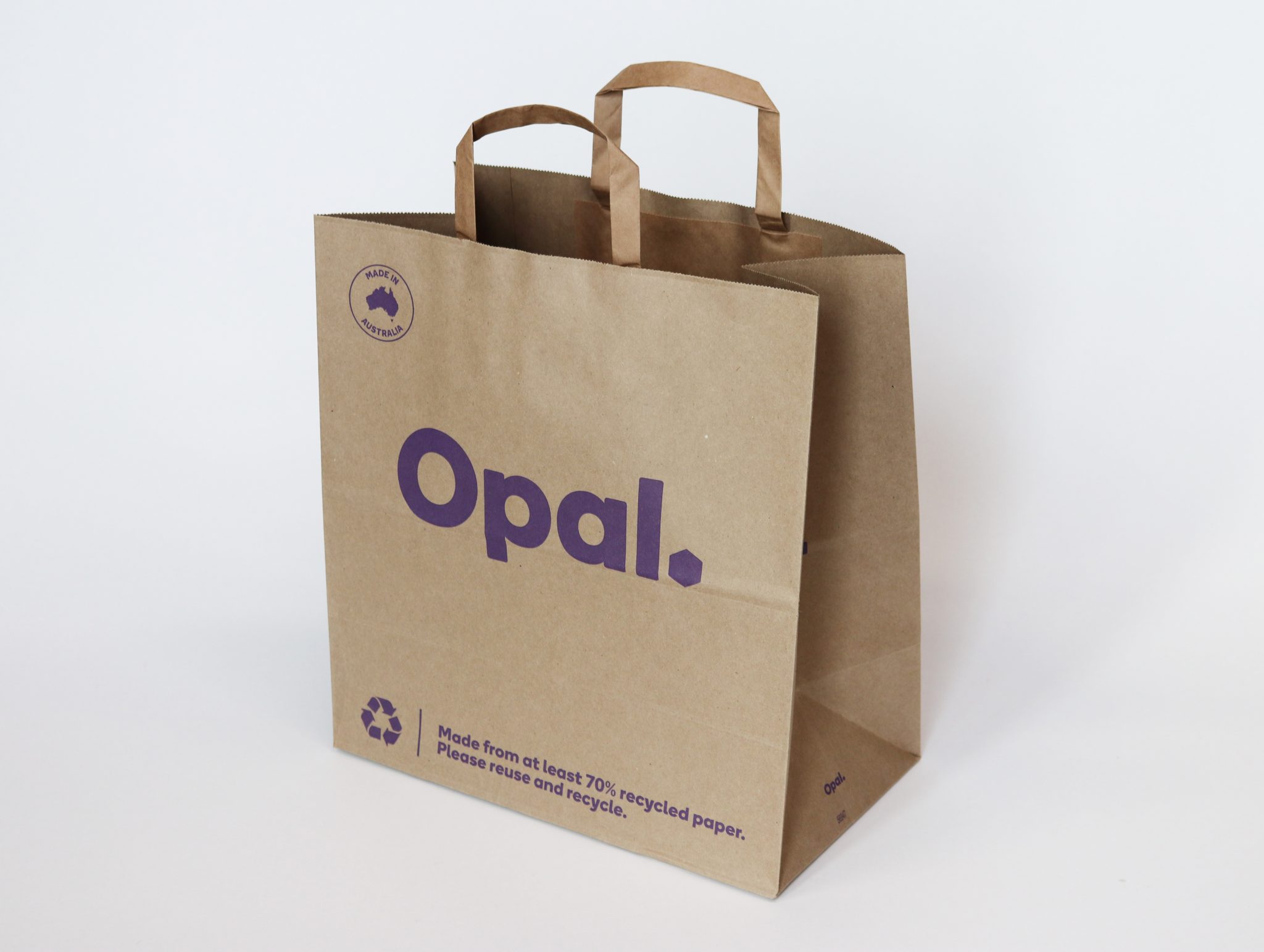 Creating a recyclable alternative to plastic bags Opal.